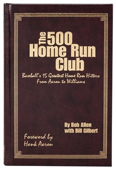 500 Home Run Club Multi Signed "The 500 Home Run Club" Book By Bob Allen With 9 Signatures (MLB Authenticated & PSA/DNA)